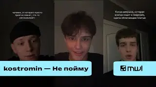 kostromin — Не пойму | Твой силуэт самый яркий в этой большой толпе (TikTok Trend 2024)