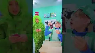 Creeper Girl vs Minecraft Player! 