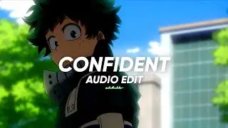 confident (sped up) - Justin Bieber