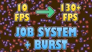 Improve Game Performance with Unitys Job System and the Burst Compiler! (Unity Tutorial)