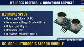HC-SR04 Ultrasonic Sensor Module Detailed Description,Applications and Technical Specifications