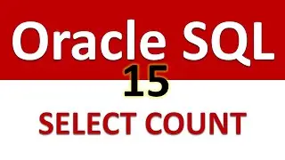 Oracle SQL Developer Tutorial For Beginners  15   SELECT COUNT