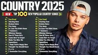 Country Music Playlist 2025 🎁 Kane Brown, Luke Bryan, Morgan Wallen, Luke Combs, Chris Stapleton,