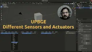 UPBGE Different Sensors and Actuators