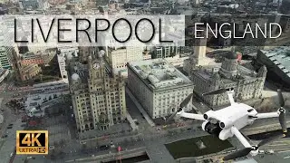 Liverpool 🇬🇧, UK, Drone Video | 4K UHD