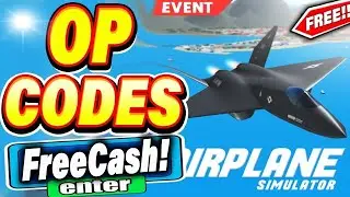 ALL *NEW* SECRET OP CODES In Roblox Airplane Simulator Codes! (2024)