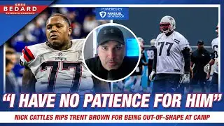 Nick Cattles RIPS Patriots Tackle Trent Brown