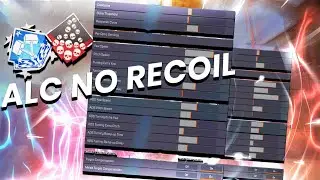 BEST ALC SETTINGS FOR CONTROLLER NO RECOIL 6000 dmg 20 bombs all day