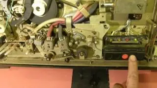 Магнитофон Снежеть-204-работа кинематики
