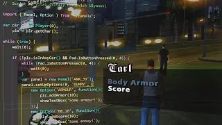 GTA SA: Тест модуля панелей меню для CLEO Redux