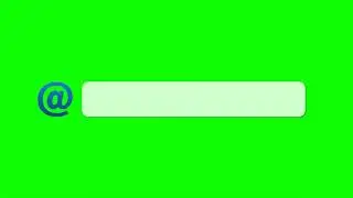Футажи для видеомонтажа Окно Емайла для вставки описания Chromakey for email disclosure