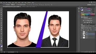 How to Change suit or coat in Photoshop CS6 | Photoshop tutorial