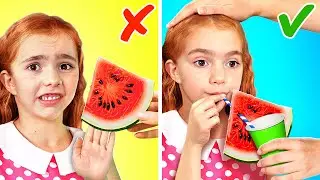 ASTUCES PARENTALES RICHES VS PAUVRES 😍 Combinaisons Alimentaires 🍫 Rapide, Moyen, Lent Par 123 GO