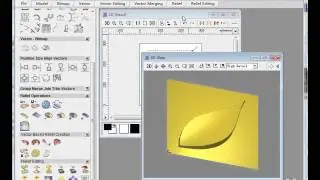 draw 3D tool path in artcam