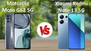 Motorola Moto G62 5G vs Xiaomi Redmi Note 13 5G