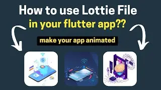 how to use lottie file in flutter || lottie files in flutter || lottie | flutter package