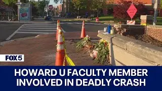 Howard University faculty member involved in crash that killed student