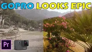 How to Make GoPro/Action Camera/Drone Footage Look Awesome | Color Correction in Adobe Premiere