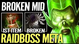 When Monster Mid Toying with Enemy with Spirit Vessel + Blade Mail Build Dota 2