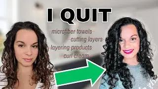 10 Things I Quit Doing to my Curly Hair for my Best Curls