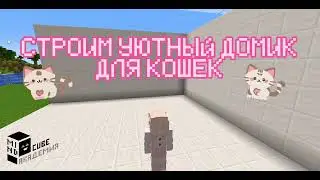 СТРОИМ ДОМИК ДЛЯ КОШЕК В МАЙНКРАФТЕ С MINDCUBE АКАДЕМИЕЙ