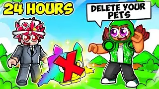 Josh Controls Me for 24 HOURS.. (Pet Simulator X)