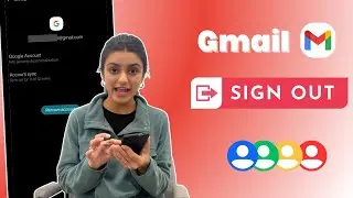 How to sign out of Gmail on Android phone