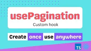 How to add pagination with react hooks