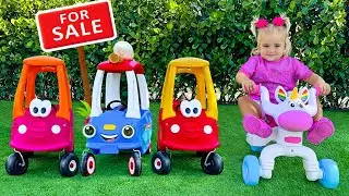 Alice has fun with Toys - Funny stories for kids