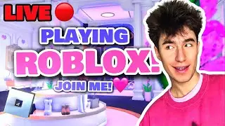 🛑LIVE! PLAYING ROBLOX! JOIN ME!