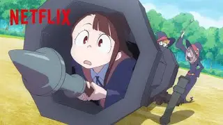 Akko Learns to Fly | Little Witch Academia | Clip | Netflix Anime