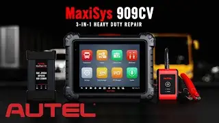 MaxiSYS MS909CV: 3-In-1 Heavy Duty Repair | Autel