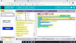 Password in App Lab on Code.org