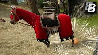 Mordhau Halloween Event Has Horses Poopin' Pumpkins