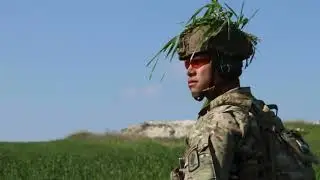 U.S. Army Paratroopers and Cypriot Troops maneuver in Cyprus