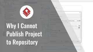 Why I Cannot Publish Project to Repository
