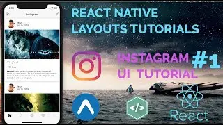#1 Instagram UI Tutorial | React Native Layout(UI) Series