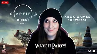 🔴 LIVE | Xbox Games Showcase and Starfield Direct WATCH PARTY 🎮🎉💚