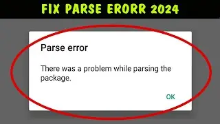 fix parse error there was a problem parsing package || there was a problem while parsing the package