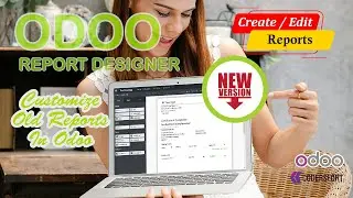 How To Create Reports in Odoo Community Edition  | Odoo 17 Report Designer |  Odoo 17 report Editor.