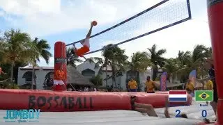 The Netherlands beat Belgium in the 2013 Bossaball world cup, a breakdown