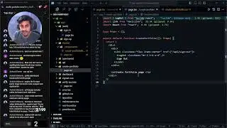 Live🔴Day - 4 Creating a Dev Portfolio Builder App (Full Stack) With Next.js & React.js