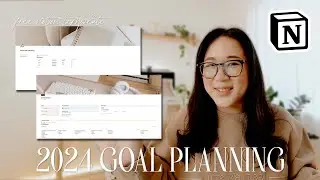 2024 Goal Planning | free notion template freebie