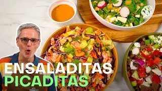 Tres ensaladas que también sirven para rellenar bocadillos, tacos o pitas | EL COMIDISTA