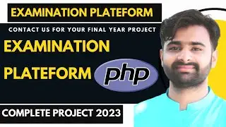 Online Examination Platform / System Complete Project in PHP MySQL - VU Final Year Project 2023