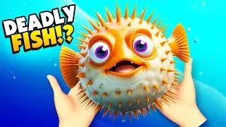 I Caught A BLOW FISH That Tried To ATTACK ME in VR!