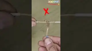 DIY. Как связать провода. Крепко и надежно. Лайфхак электрика. Проводка. #зоотроп