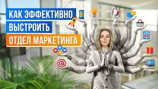 Как построить эффективный отдел маркетинга для роста вашего бизнеса