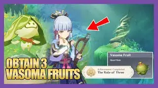 [Guide] Obtain 3 Vasoma Fruits - Sumeru | World Quests | Genshin Impact 3.0