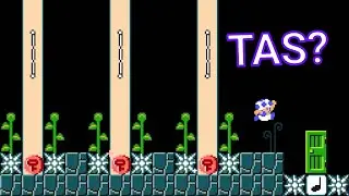 This UNCLEARED PIXEL-PERFECT Level Could Be TAS'ed... — Mario Maker 2 Super Expert (No-Skips)